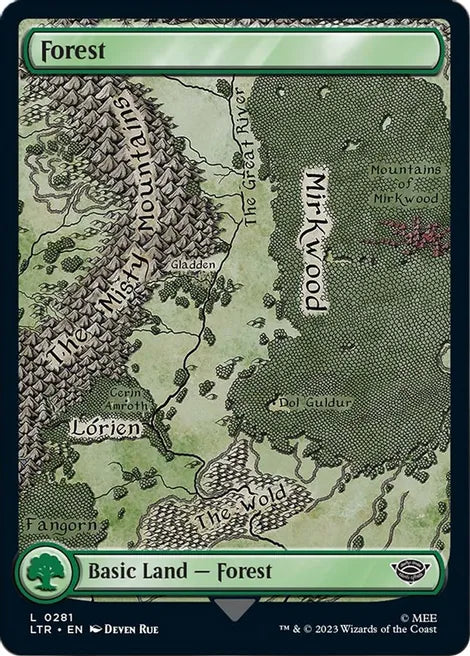 Forest (0281) - Universes Beyond: The Lord of the Rings: Tales of Middle-earth (LTR)