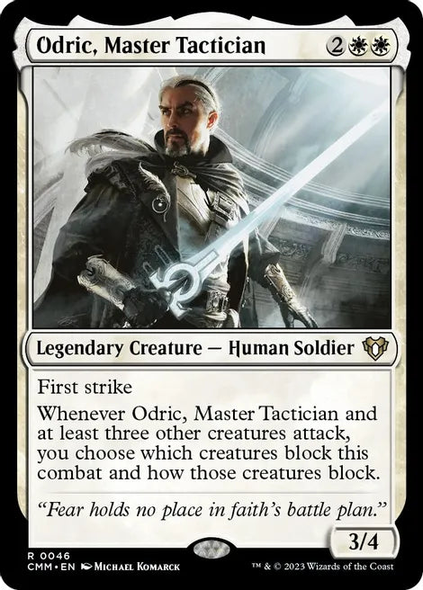 Odric, Master Tactician - Commander Masters (CMM)