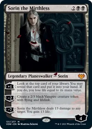 Sorin the Mirthless - Innistrad: Crimson Vow (VOW)