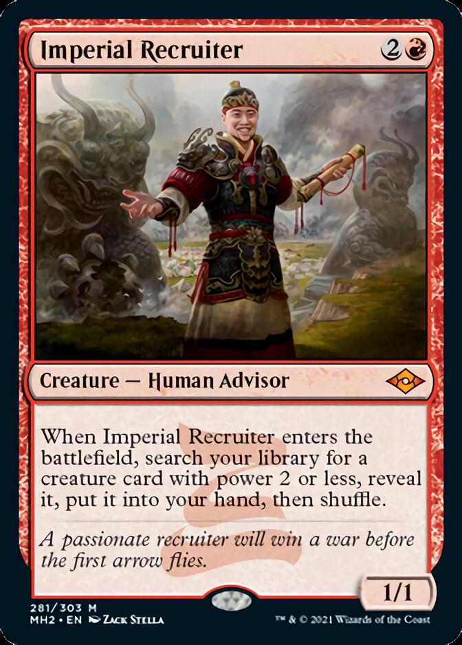 Imperial Recruiter (Foil Etched) - Modern Horizons 2 (MH2)